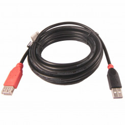 USB Cable LINDY 42817 5 m Black
