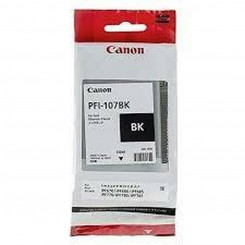 Оригинальный картридж Canon PFI-107BK, черный