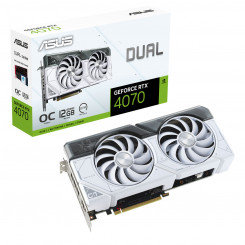 Graphics card Asus Dual GeForce RTX 4070 White OC Edition 12 GB GDDR6X