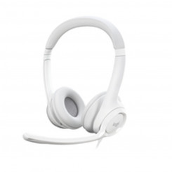 Headphones with Microphone Logitech H390 White (Refurbished A)