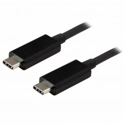 Cable USB C Startech USB31CC1M Black 1 m