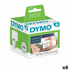 Sildirull Dymo S0722440 54 x 70 mm LabelWriter™ valge (6 ühikut)