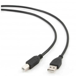USB 2.0 A to USB B Cable GEMBIRD Black