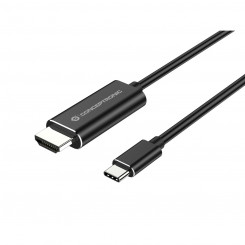USB-C-HDMI kaabel Conceptronic ABBY04B Must 2 m
