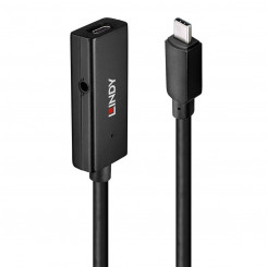 Кабель USB-C LINDY 43356 Черный, 5 м