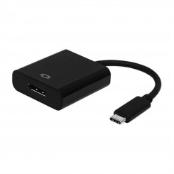 Адаптер USB C — DisplayPort Aisens A109-0345 Черный, 15 см, 4K Ultra HD