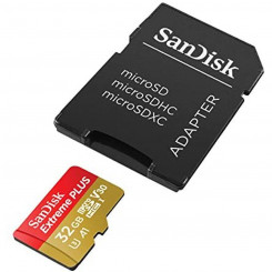 Micro SD Memory Card with Adaptor SanDisk SDSQXBG-032G-GN6MA 32 GB