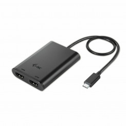 Кабель USB-C — HDMI i-Tec C31DUAL Черный 4K Ultra HD