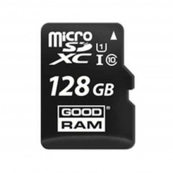 Micro SD Memory Card with Adaptor GoodRam UHS-I Class 10 100 Mb/s 128 GB