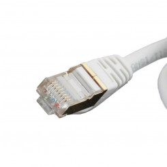 Жесткий сетевой кабель FTP категории 7 iggual IGG318614 Белый 15 м
