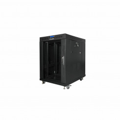 Настенный стеллажный шкаф Lanberg FF01-8015-12BL