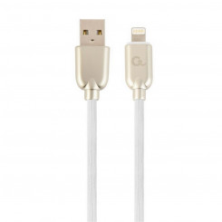 Lightning Cable Cablexpert CC-USB2R-AMLM-1M-W