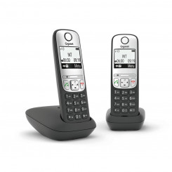 Стационарный телефон Gigaset A690 Duo Black/Silver