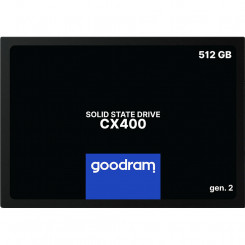 Hard Drive GoodRam CX400 SSD 550 MB/s TLC 3D NAND 512 GB SSD