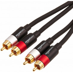 Audio cable Amazon Basics 2,4 m (Refurbished A)