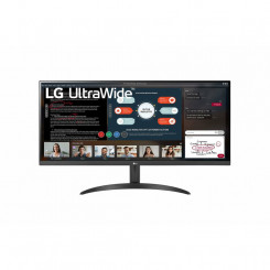 Монитор LG 34WP500-B 34 дюйма HDR10 UltraWide Full HD со светодиодной подсветкой IPS, без мерцания, 75 Гц