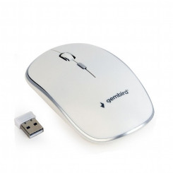Optical Wireless Mouse GEMBIRD MUSW-4B-01-W White (1 Unit)