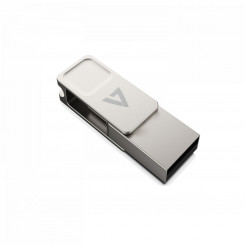 USB-накопитель V7 VF364GTC Silver 64 ГБ