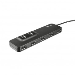 USB Hub Trust 20576 Black