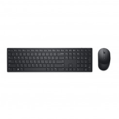 Keyboard and Mouse Dell KM5221WBKB-SPN Spanish Qwerty