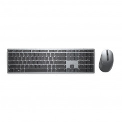 Клавиатура и беспроводная мышь Dell KM7321WGY Серый испанский QWERTY QWERTY