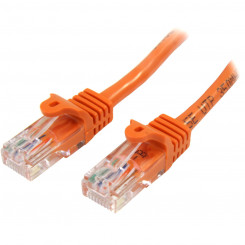 UTP Category 6 Rigid Network Cable Startech 45PAT3MOR 3 m Orange