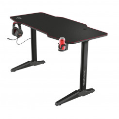 Desk Trust GXT 1175 Imperius XL Gaming Black Black/Red Steel 140 x 66 cm