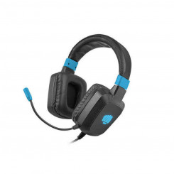 Headphones with Microphone Fury NFU-1584 Black Blue