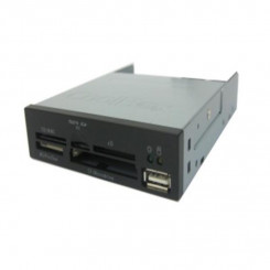 Внутренний картридер CoolBox CRCOOCR4002L USB 2.0 Черный Серый