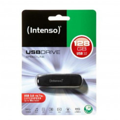 USB-pulk INTENSO Speed Line USB 3.0 128 GB Must 128 GB USB-mälupulk