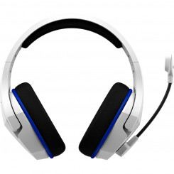 Mängupeakomplekt mikrofoniga Hyperx Cloud Stinger Core – PS5-PS4 valge sinine/valge
