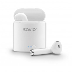 Kõrvasisesed Bluetooth-kõrvaklapid Savio TWS-01 Valged