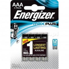 Patareid Energizer Max Plus AAA 1,5 V (4 ühikut)