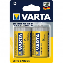 Батарейки Varta R20 D 1,5 В (2 шт.)