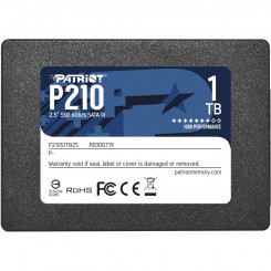 Жесткий диск Патриот Память P210 1 ТБ HDD 1 ТБ SSD