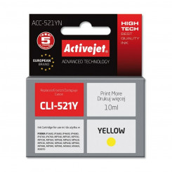 Оригинальный картридж Activejet ACC-521YN, желтый