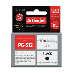Оригинальный картридж Activejet AC-512R, черный