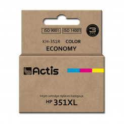Оригинальный картридж Actis KH-351R Голубой/Пурпурный/Желтый