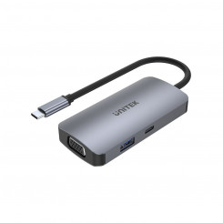 USB-концентратор Unitek P5 Trio Grey