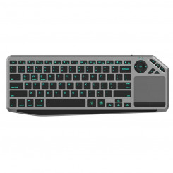 Keyboard Techly ICTB9801TB Black Multicolour Monochrome QWERTY