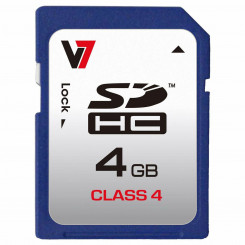 Micro SD mälukaart koos adapteriga V7 VASDH4GCL4R-2E