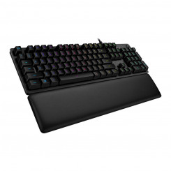 Bluetoothi klaviatuur tahvelarvuti toega Logitech G513 CARBON LIGHTSYNC RGB mehaanilise mänguklaviatuuriga, GX pruun prantsuse AZERTY