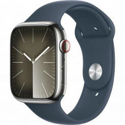 Умные часы Apple Series 9 Blue Silver 45 мм