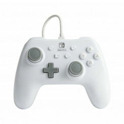 Gaming Control Powera Wired White Nintendo Switch