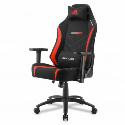 Игровое кресло Sharkoon SKILLER SGS20 Fabric Red Black