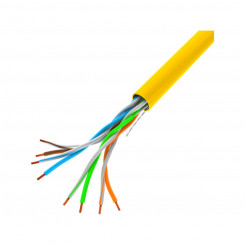 Жесткий сетевой кабель UTP категории 6 Lanberg LCU5-10CC-0305-Y 305 м Желтый