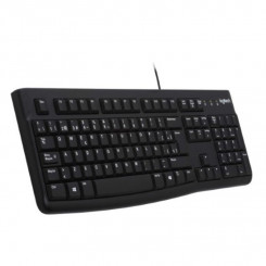 Keyboard Logitech 920-002641 Black Czech QWERTZ
