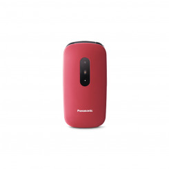 Mobiiltelefon vanematele täiskasvanutele Panasonic KX-TU446EXR 2,4" Red Maroon