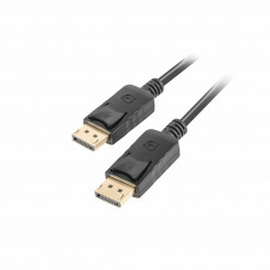 DisplayPort Cable Lanberg CA-DPDP-10CC-0030-BK Black 3 m