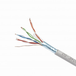 Жесткий сетевой кабель UTP категории 6 GEMBIRD CAT5e FTP 100 м Серый 100 м